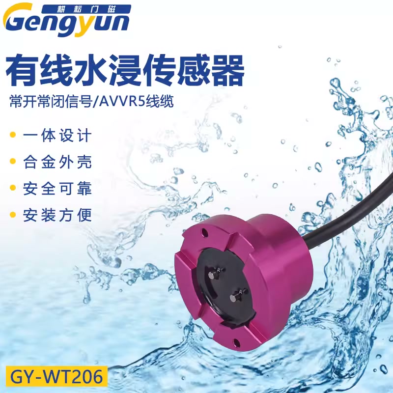 有线水浸传感器